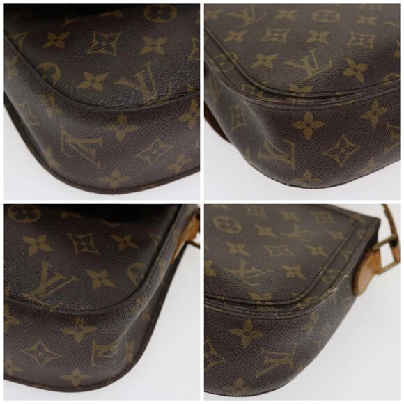 LOUIS VUITTON Monogram Saint Cloud GM Shoulder Bag M51242 LV Auth 38691 - Picture 16 of 16